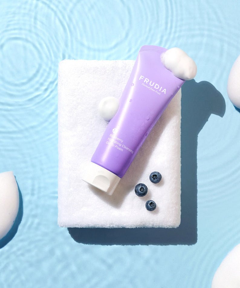 FRUDIA Blueberry Hydrating Cleansing Gel To Foam 145g | Kool Seoul