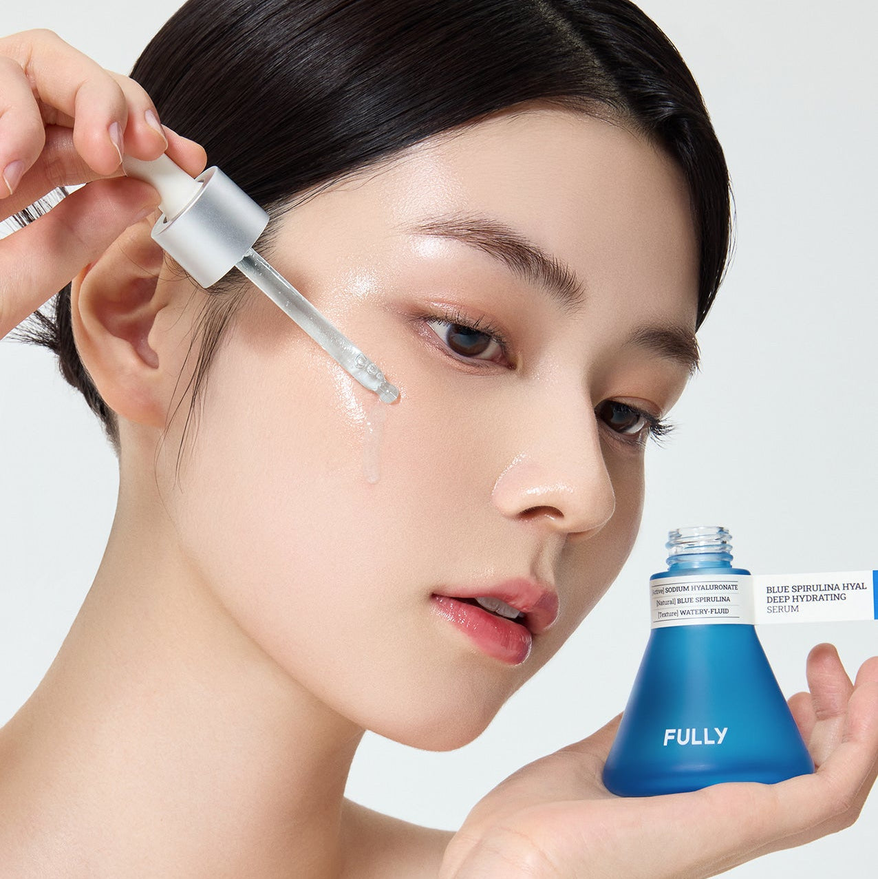 Fully  Blue Spirulina Hyal Moisture Serum