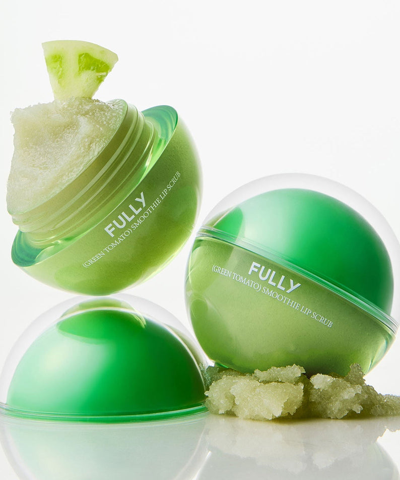 Fully Green Tomato Smoothie Lip Scrub 12g