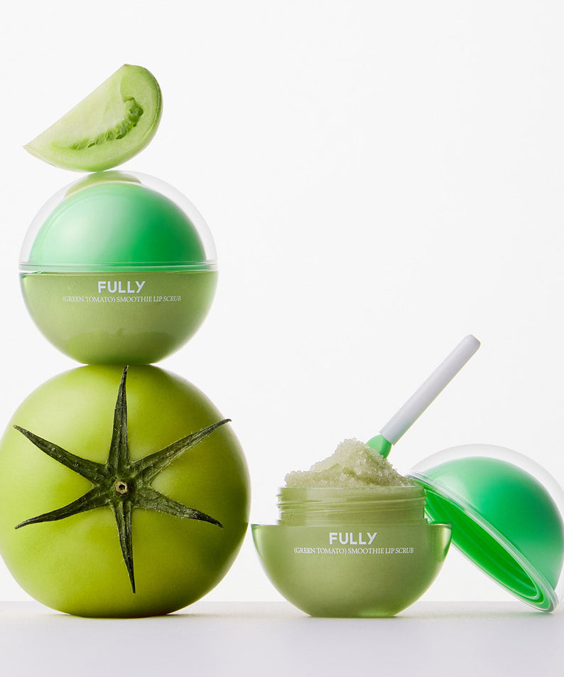 Fully Green Tomato Smoothie Lip Scrub 12g