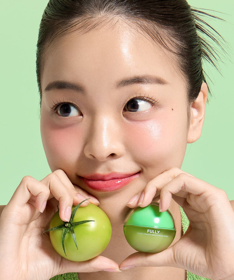 Fully Green Tomato Smoothie Lip Scrub 12g