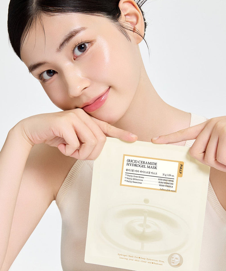 Fully Rice Cera Hydrogel Mask
