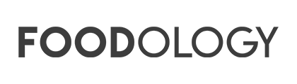 Logo displaying the word 'Foodology' in bold black text on a white background.