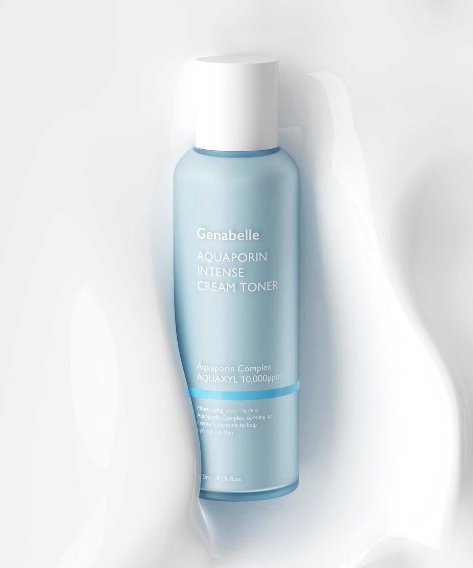 GENABELLE Aquaporin Intense Cream Toner 120ml bottle on a white background