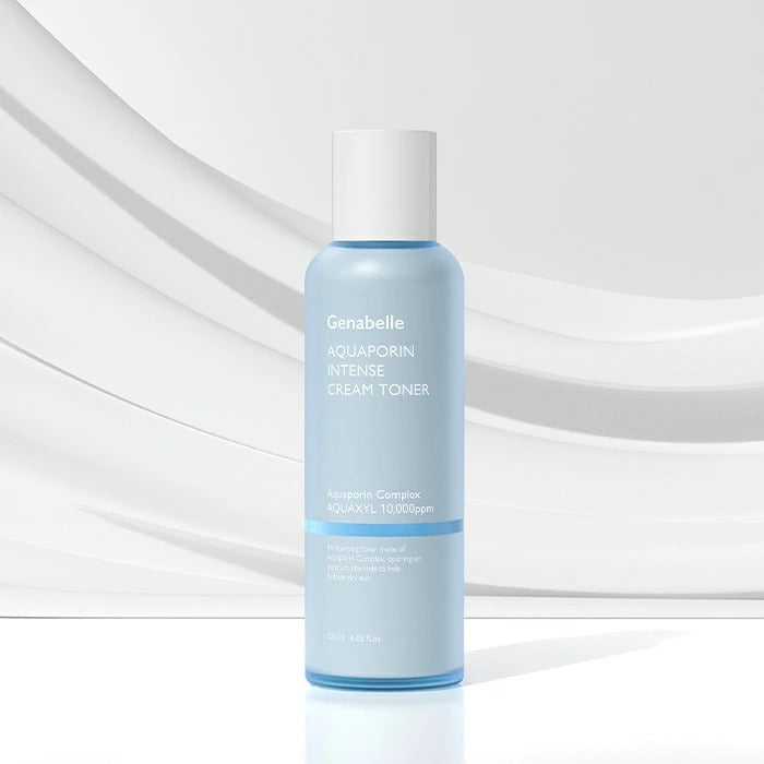 GENABELLE Aquaporin Intense Cream Toner 120ml bottle against a white background