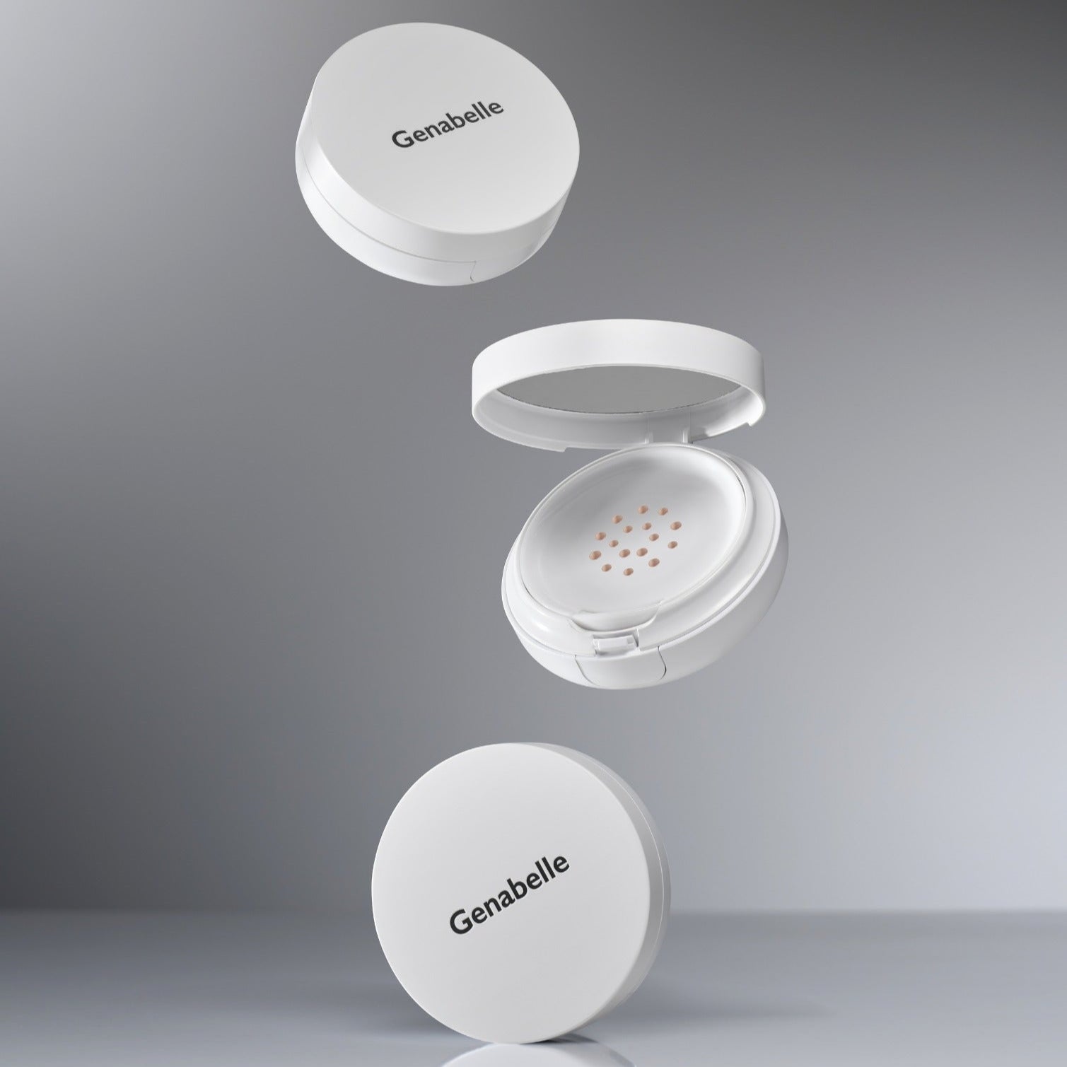 GENABELLE RX Derma Sheild Cushion 15g on grey background