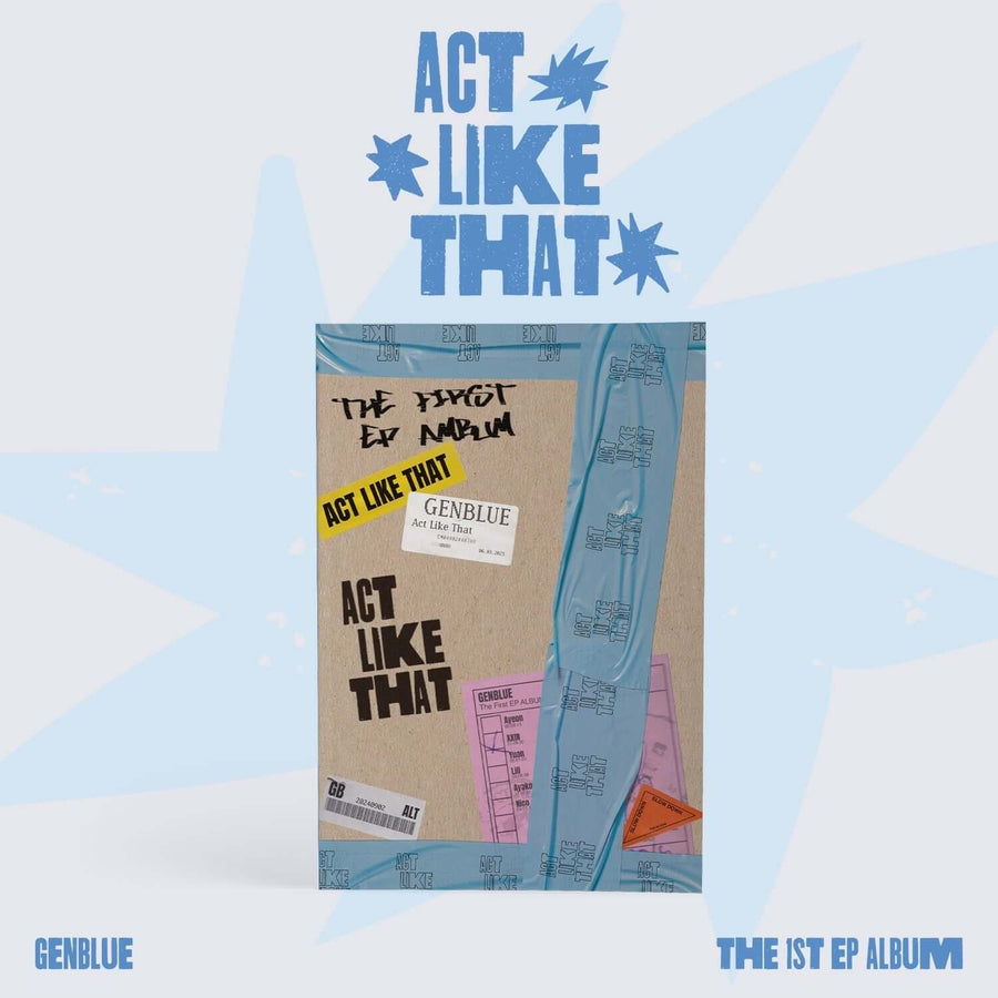 Genblue - 1st Ep Album [Act Like That] - Kpop Album