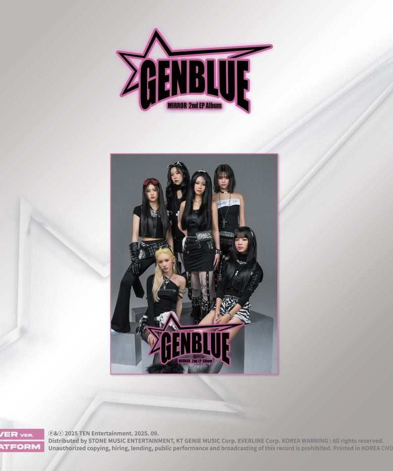 GENBLUE - 2nd Album [MIRROR] (POCA) - Kpop Album | Kool Seoul - Buy Kpop Albums Online
