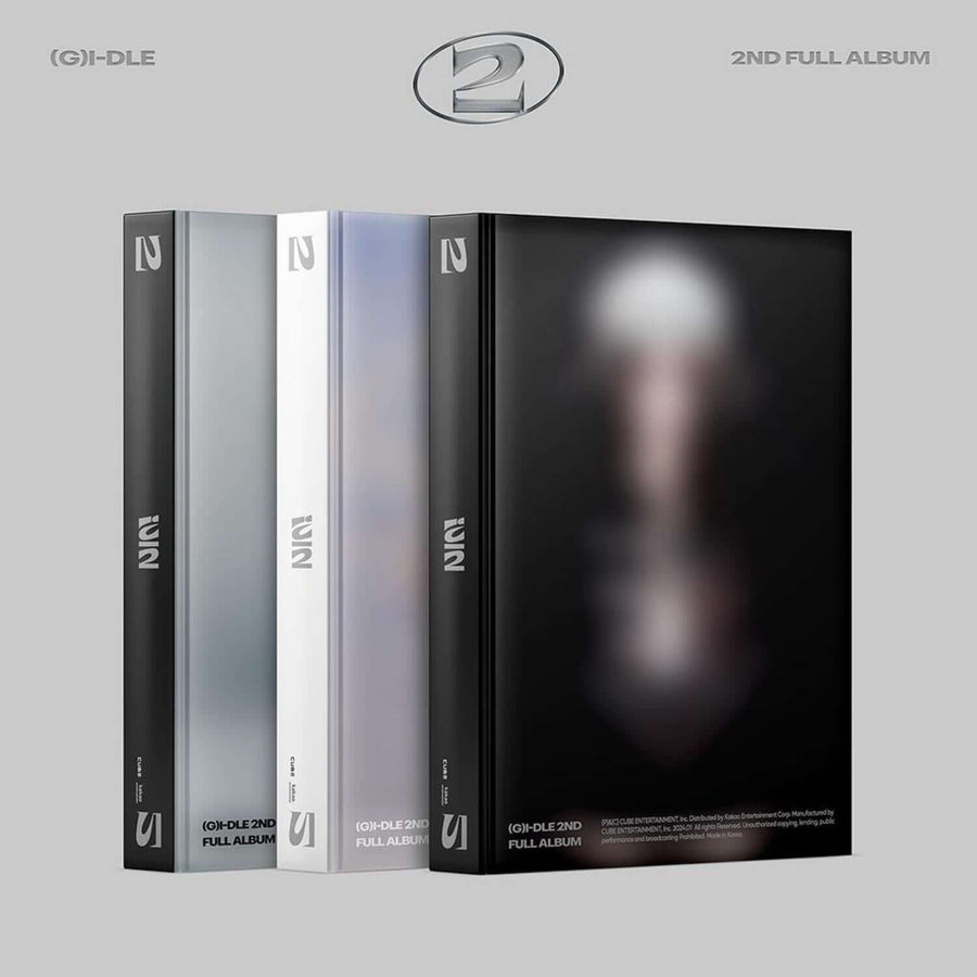 (G)I-Dle - 2nd Album [2] (0 Ver. / 1 Ver. / 2 Ver.) (Random 1 Of 3) - Kpop Album
