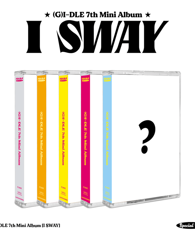 (G)I-DLE - 7th Album [I SWAY] (Special Ver.) (MC / 5) (Rando | Kool Seoul - Buy Kpop Albums Online