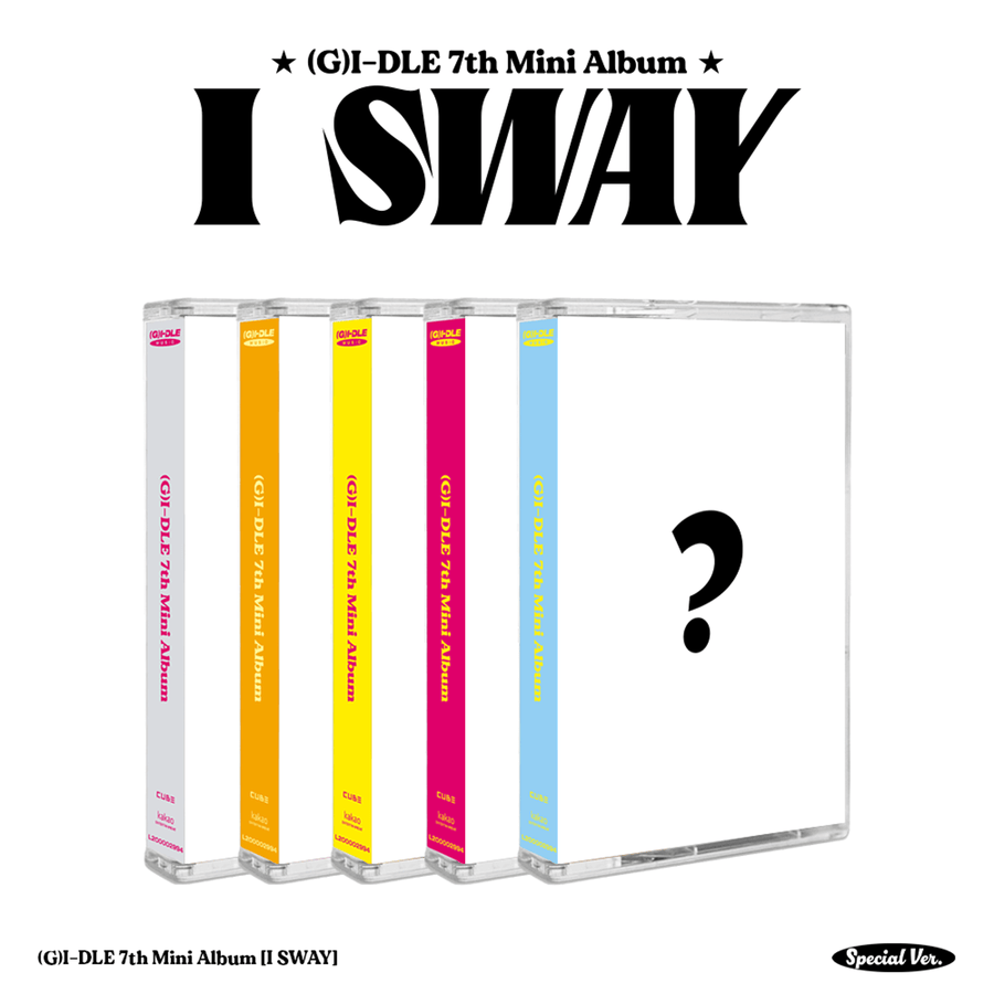(G)I-Dle - 7th Album [I Sway] (Special Ver.) (Mc / 5) (Random) - Kpop Album