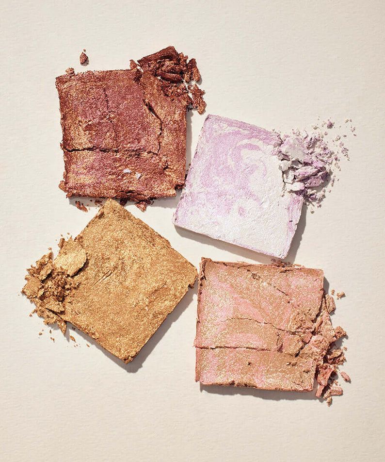 GLINT Glint Highlighter (Marble) featuring four vibrant shades on a neutral background.