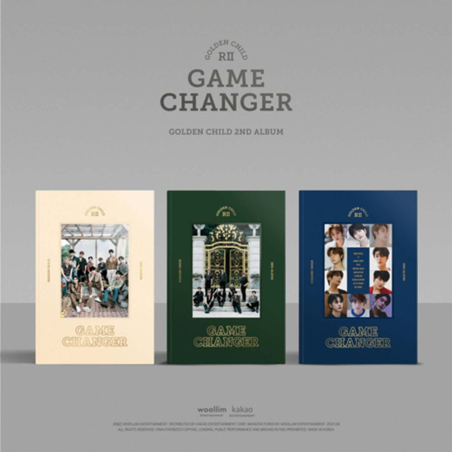 Golden Child - 2nd Album [Game Changer] Standard Set Ver. - Kpop Album