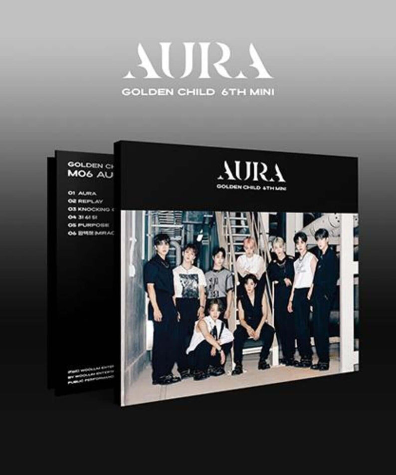 GOLDEN CHILD - 6th Album [AURA] (Compact Ver.) - Kpop Album | Kool Seoul - Buy Kpop Albums Online