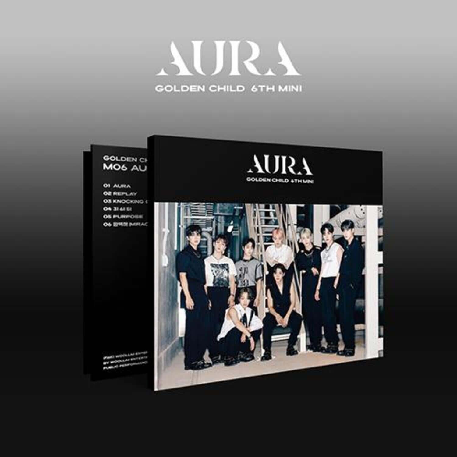 GOLDEN CHILD - 6th Album [AURA] (Compact Ver.) - Kpop Album | Kool Seoul - Buy Kpop Albums Online