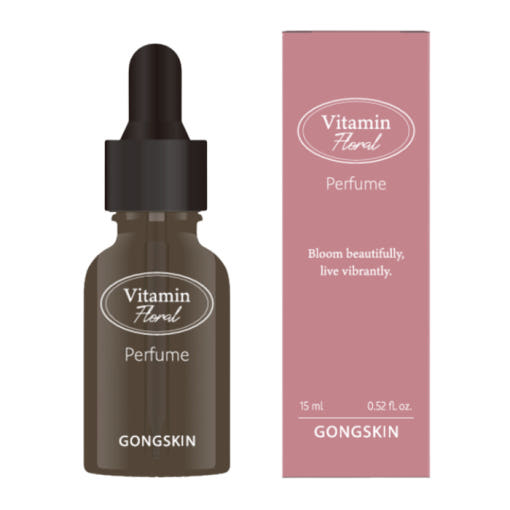 GONGSKIN Vitamin Floral Oil Perfume 15ml bottle and packaging