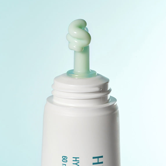 GOODAL Eoseongcho PDRN Hyaluronic Acid Brightening Cream 60ml tube with creamy texture emerging from the nozzle.