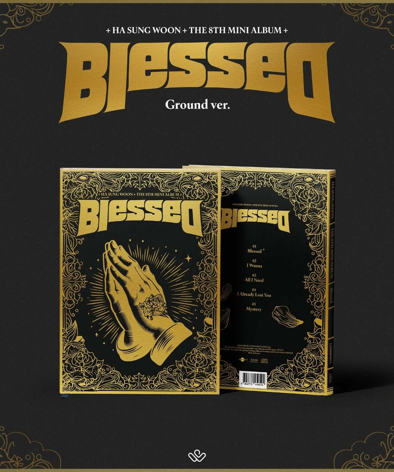 HA SUNG WOON - 8th Album Blessed [Photobook : Ground ver.] - | Kool Seoul - Buy Kpop Albums Online
