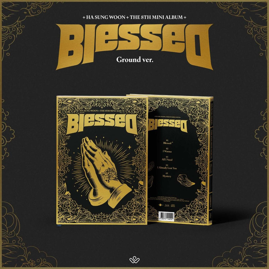 Ha Sung Woon - 8th Album Blessed [Photobook : Ground Ver.] - Kpop Album