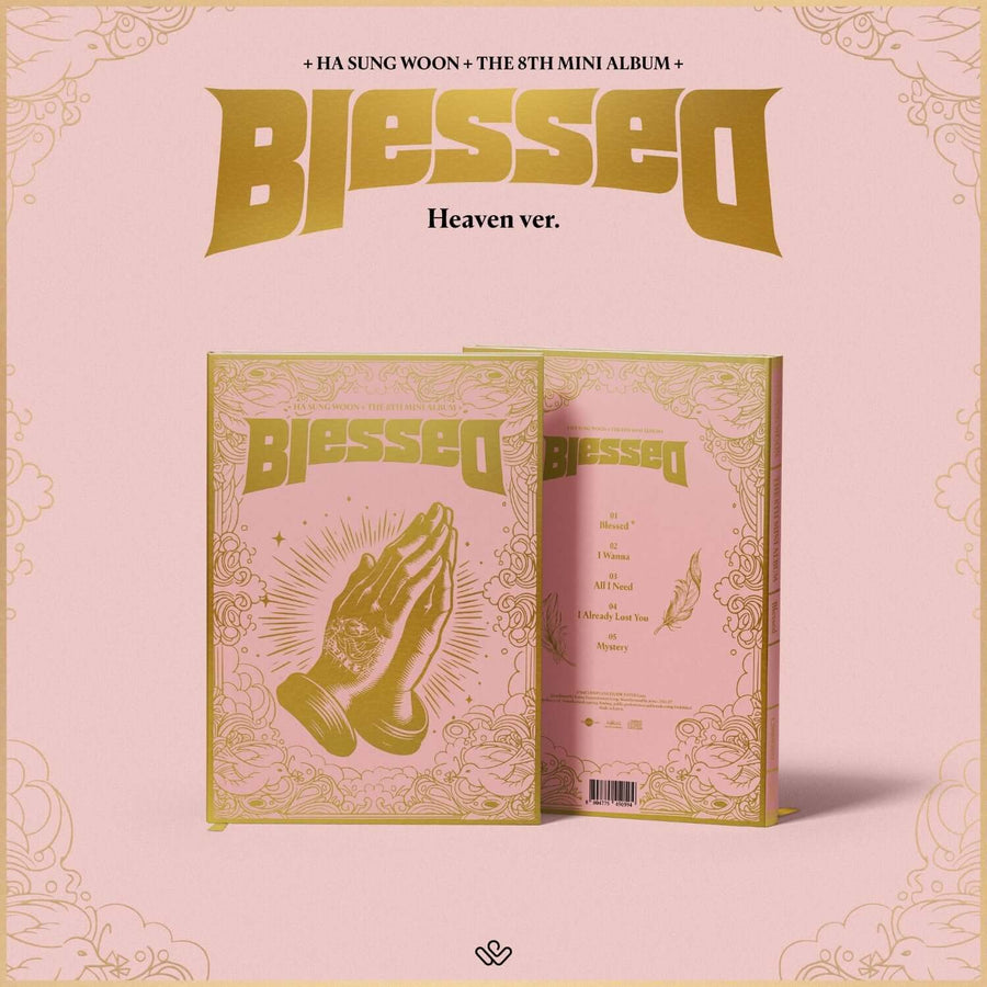 Ha Sung Woon - 8th Album Blessed [Photobook : Heaven Ver.] - Kpop Album