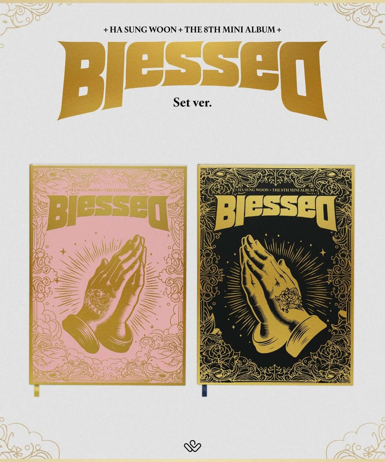 HA SUNG WOON - 8th Album Blessed (Photobook) (Set) - Kpop Al | Kool Seoul - Buy Kpop Albums Online