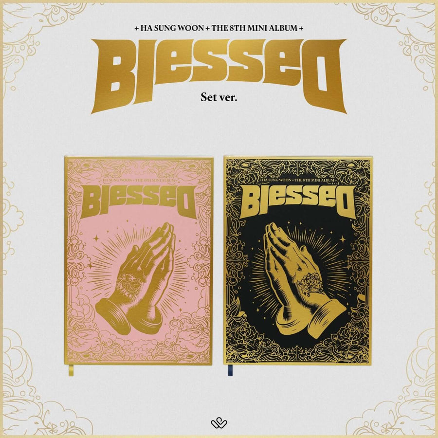 Ha Sung Woon - 8th Album Blessed (Photobook) (Set) - Kpop Album