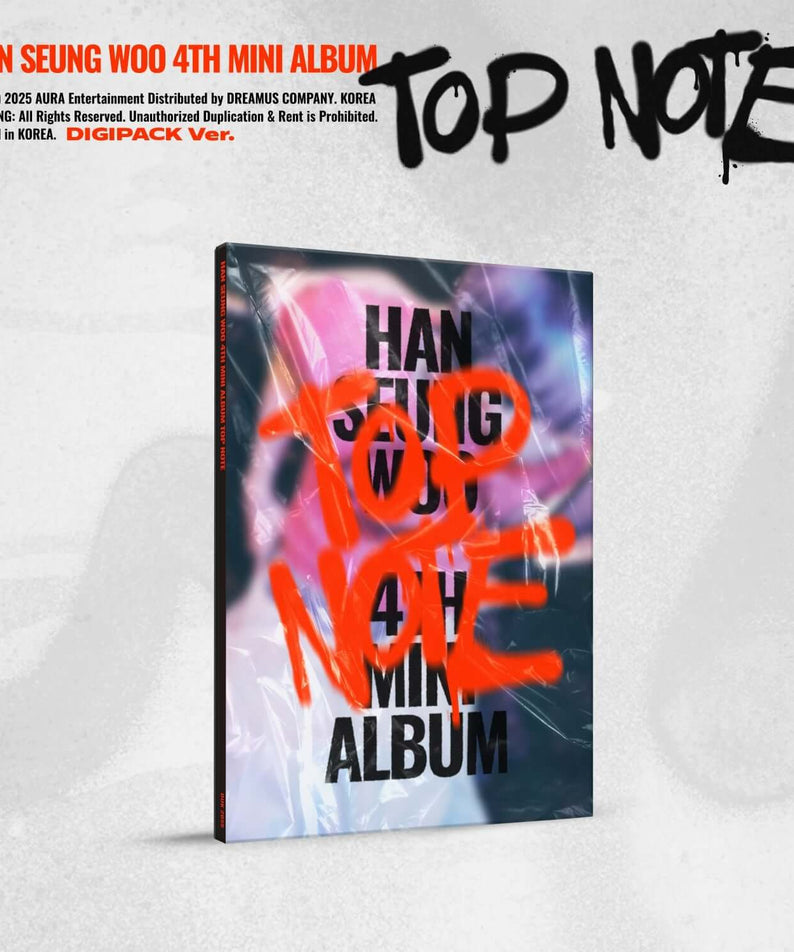 HAN SEUNG WOO - 4th Mini Album_TOP NOTE (Digipack Ver.) - Kp | Kool Seoul - Buy Kpop Albums Online