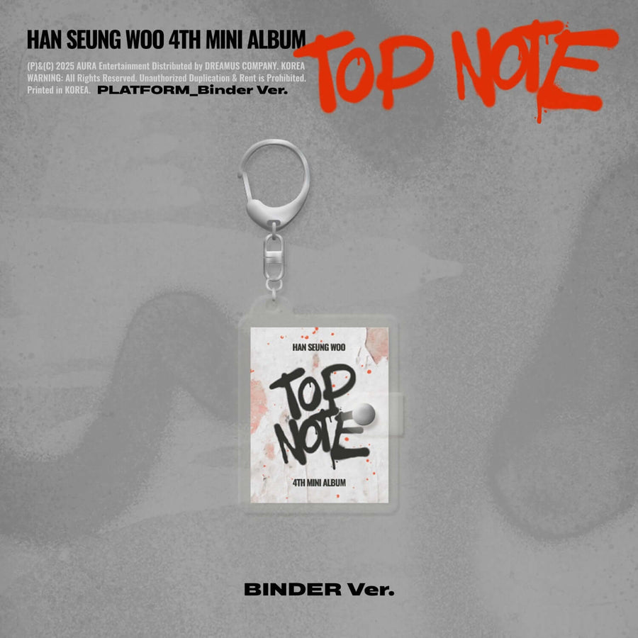 Han Seung Woo - 4th Mini Album_top Note (Platform_binder Ver.) - Kpop Album