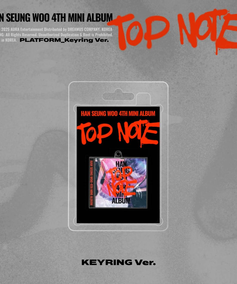 HAN SEUNG WOO - 4th Mini Album_TOP NOTE (PLATFORM_Keyring Ve | Kool Seoul - Buy Kpop Albums Online