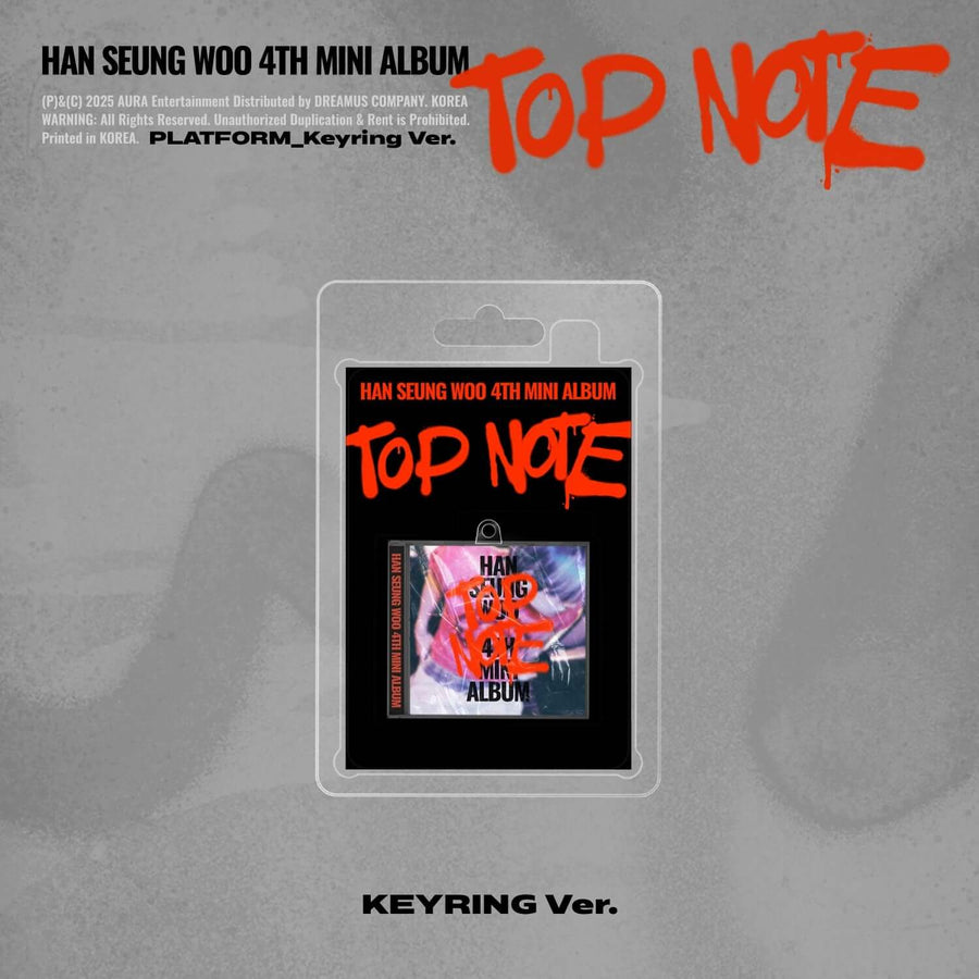 Han Seung Woo - 4th Mini Album_top Note (Platform_keyring Ver.) - Kpop Album