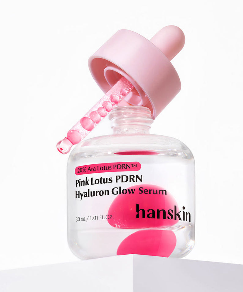 Hanskin Pink Lotus Pdrn Hyaluron Glow Serum 30ml