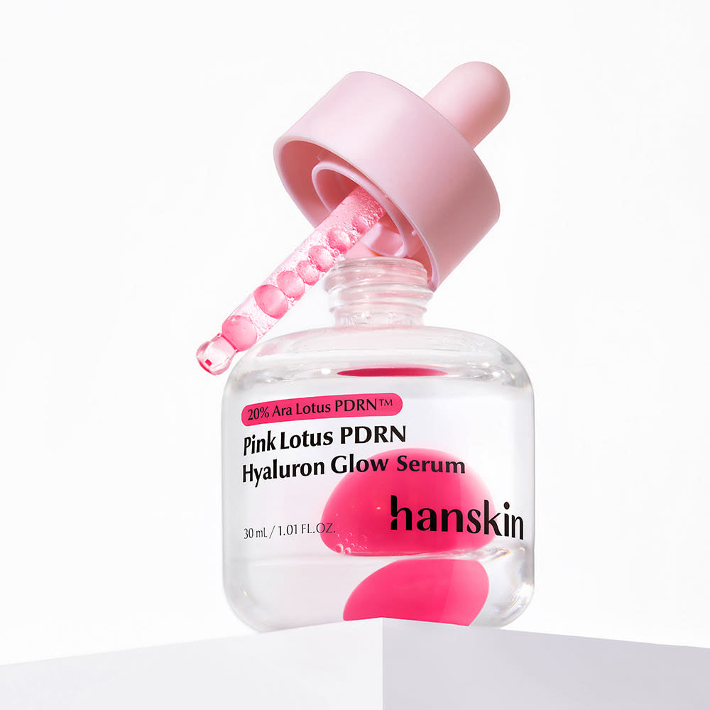 Hanskin Pink Lotus Pdrn Hyaluron Glow Serum 30ml