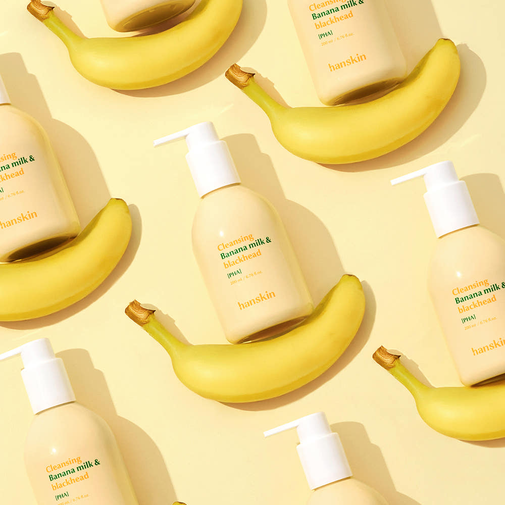 Hanskin Cleansing Banana Milk & Blackhead Pha 200ml