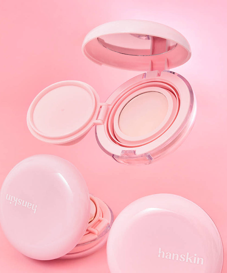 Hanskin Pink Moisturizing Tone-Up Sun Cushion 8g