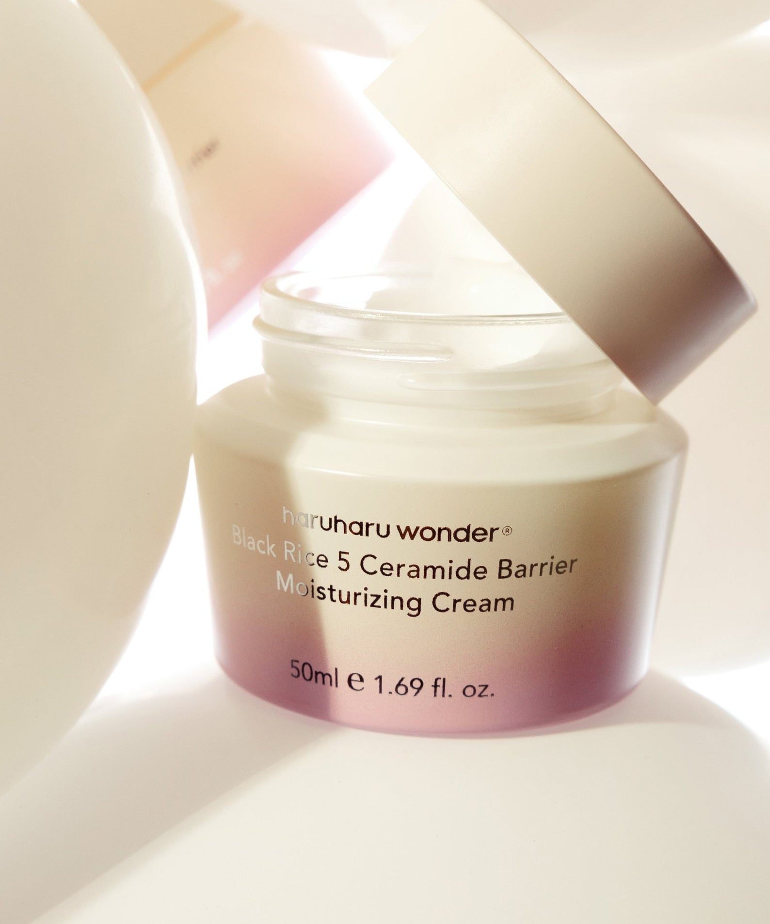 HARU HARU Black Rice 5 Ceramide Barrier Moisturizing Cream 50ml jar