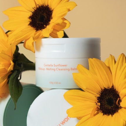 HARUHARU Centella Sunflower Makeup Melting Cleansing Balm 100g | Kool Seoul