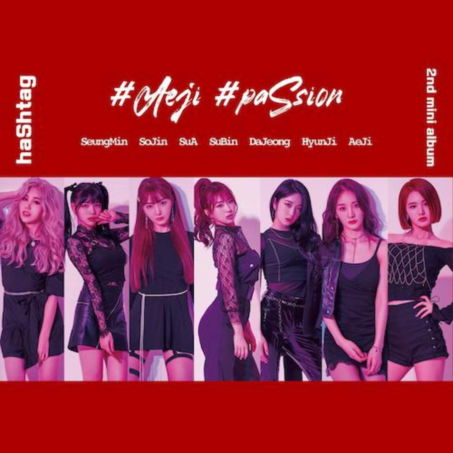 Hashtag - 2nd Album [#Aeji #Passion] - Kpop Album