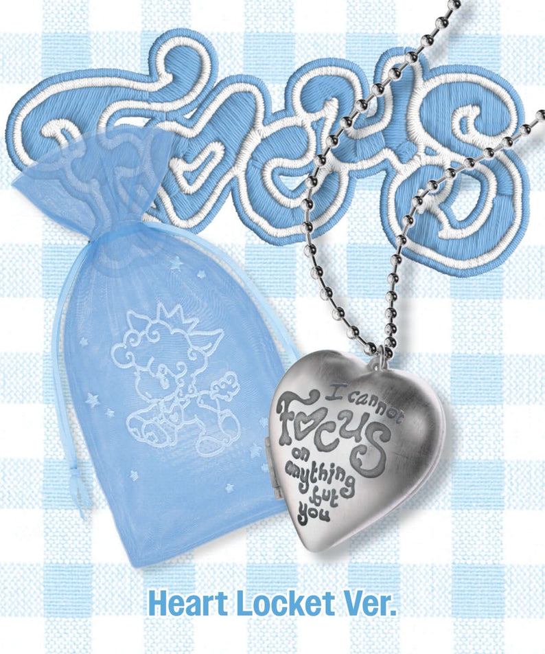 HEARTS2HEARTS - 1st Album [FOCUS] (Heart Locket Ver.)(Smart  | Kool Seoul - Buy Kpop Albums Online