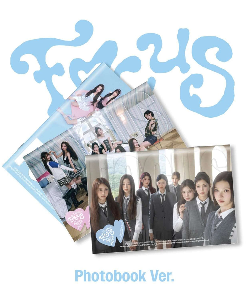HEARTS2HEARTS - 1st Album [FOCUS] (Photobook Ver.) (Random 1 | Kool Seoul - Buy Kpop Albums Online