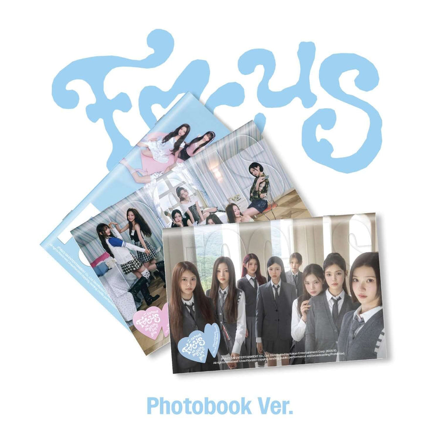 Hearts2hearts - 1st Album [Focus] (Photobook Ver.) (Random 1 Of 3) - Kpop Album