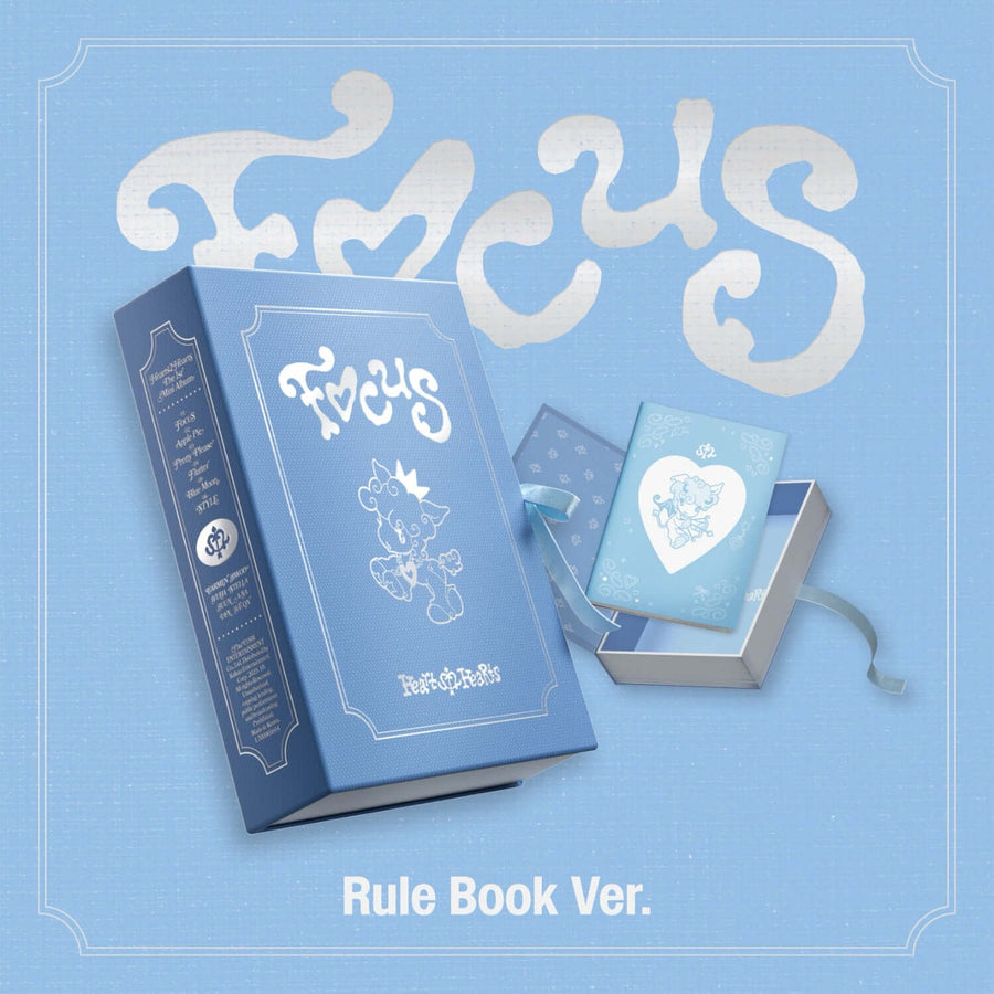 Hearts2hearts - 1st Album [Focus] (Rule Book Ver.) - Kpop Album
