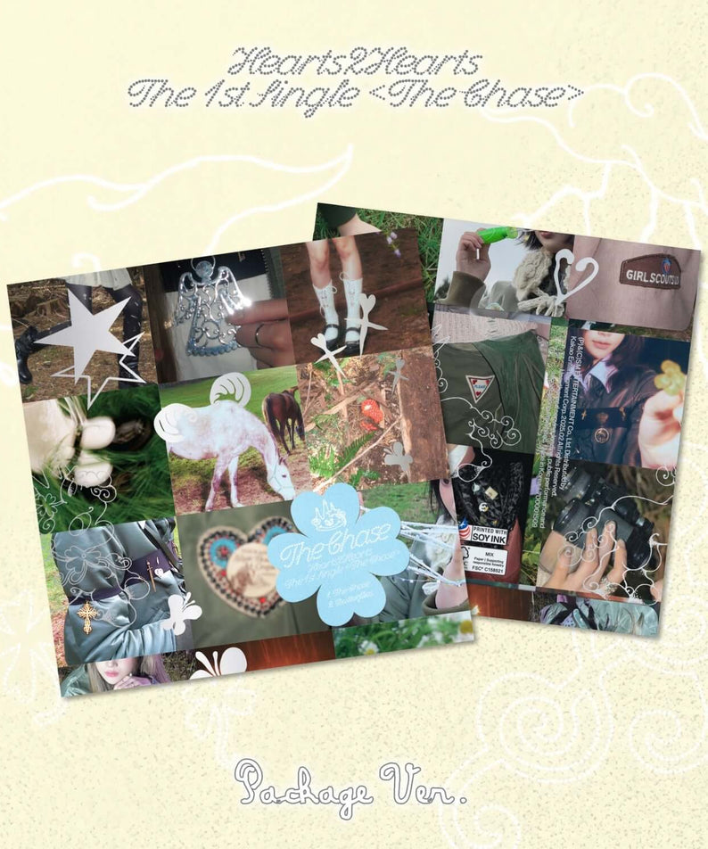 HEARTS2HEARTS - 1st Album [The Chase] (Package Ver.) - Kpop  | Kool Seoul - Buy Kpop Albums Online