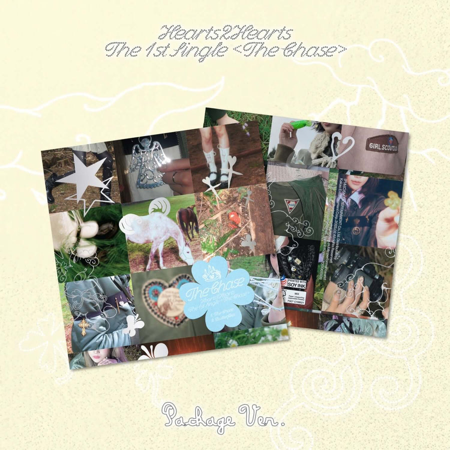 Hearts2hearts - 1st Album [The Chase] (Package Ver.) - Kpop Album