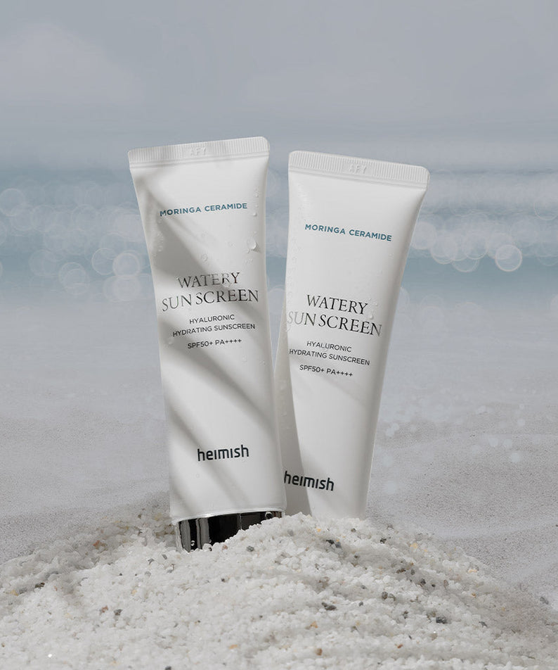 HEIMISH Moringa Ceramide Hyaluronic Hydrating Watery Sunscreen 50ml | Kool Seoul
