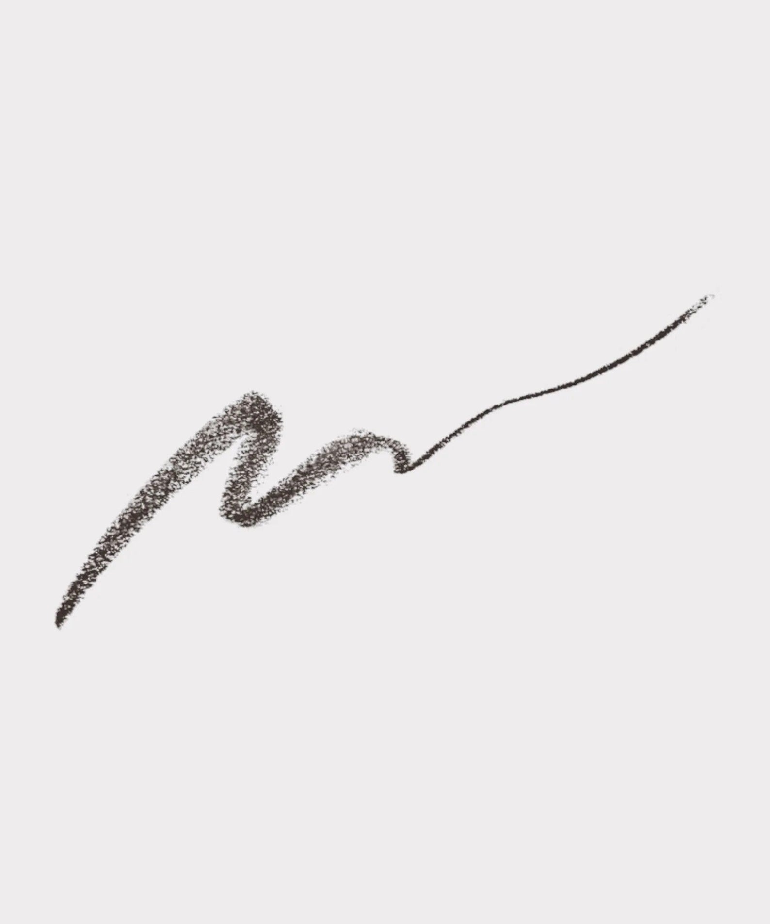 Swatch of HERA Brow Desighner Auto Pencil showing precise application.