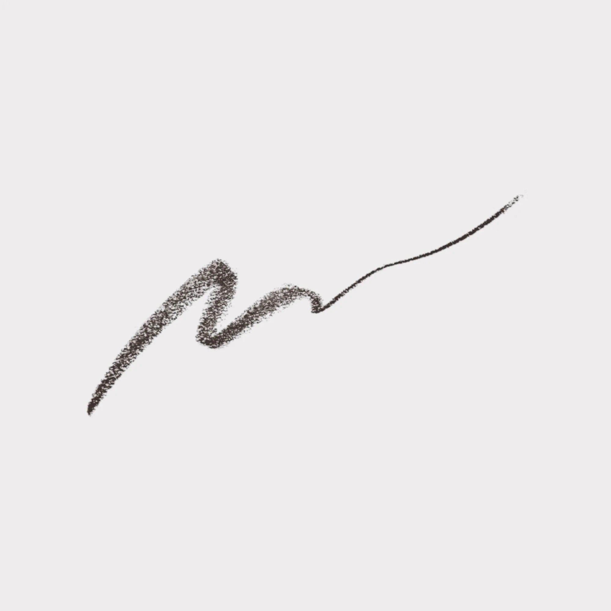 Swatch of HERA Brow Desighner Auto Pencil showing precise application.