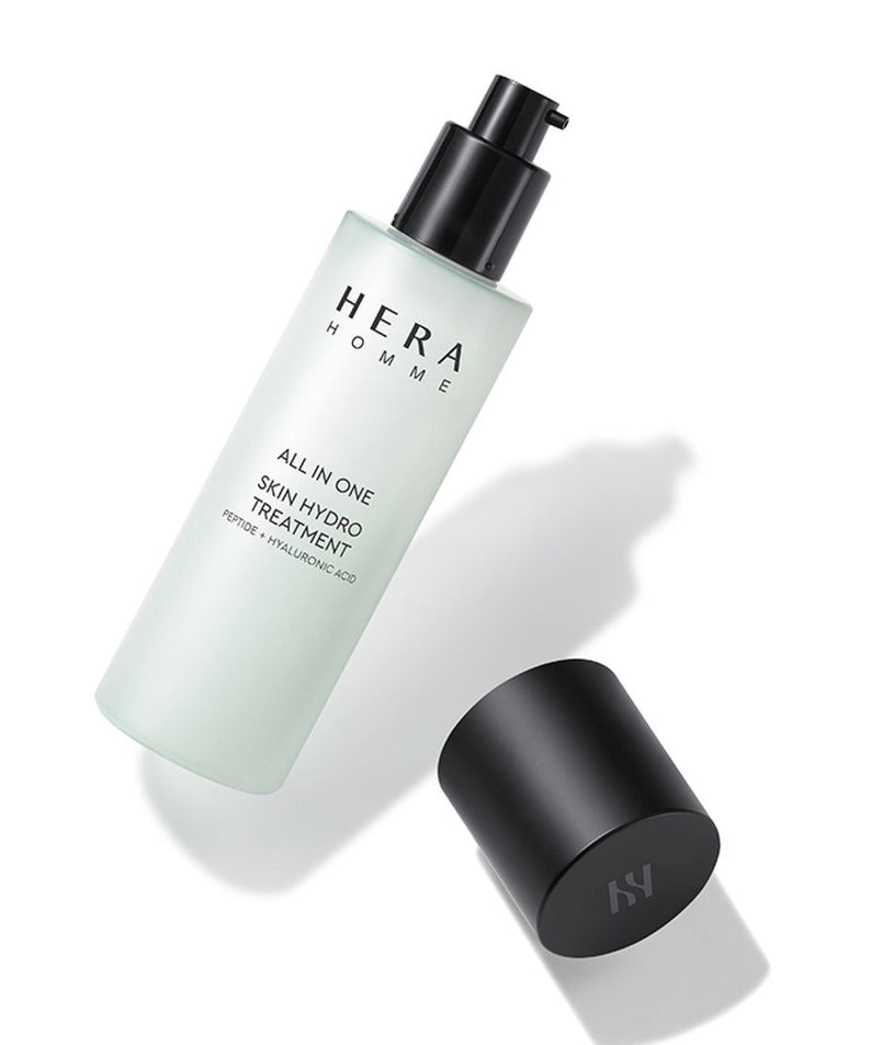 HERA Homme All-in-One Skin Hydro Treatment 150ml bottle product image for Gentleman Korea, hydrating men’s skincare