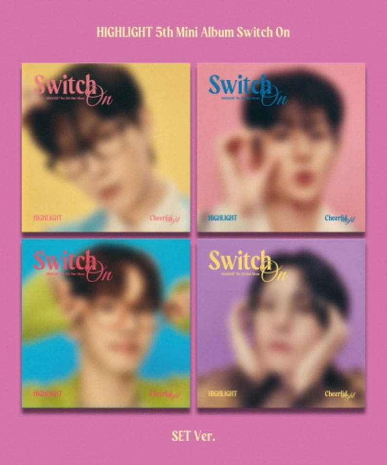 HIGHLIGHT - 5th Album [Switch On] (Digipack Ver.) (Random 1  | Kool Seoul - Buy Kpop Albums Online
