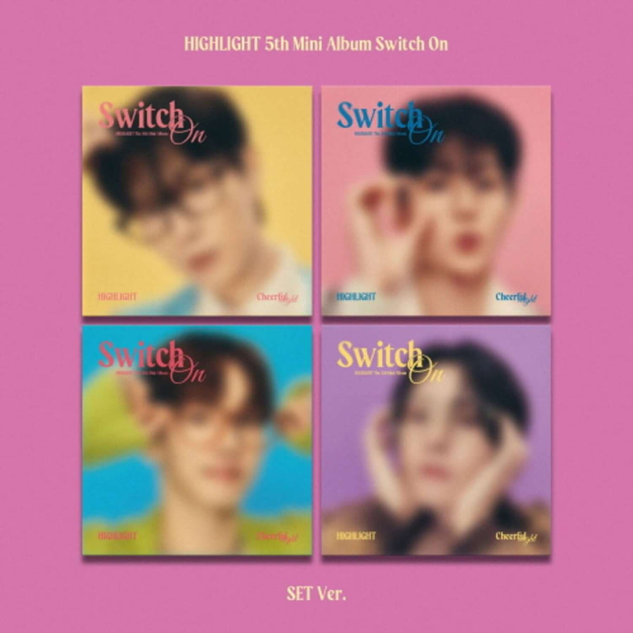 Highlight - 5th Album [Switch On] (Digipack Ver.) (Random 1 Of 4) - Kpop Album