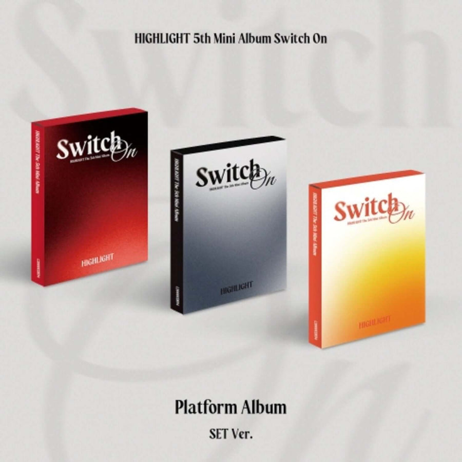 Highlight - 5th Album [Switch On] (Platform Ver.) (Random 1 Of 3) - Kpop Album
